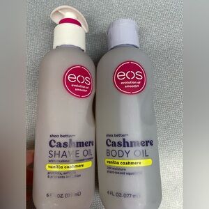 Eos vanilla cashmere body bundle NWT